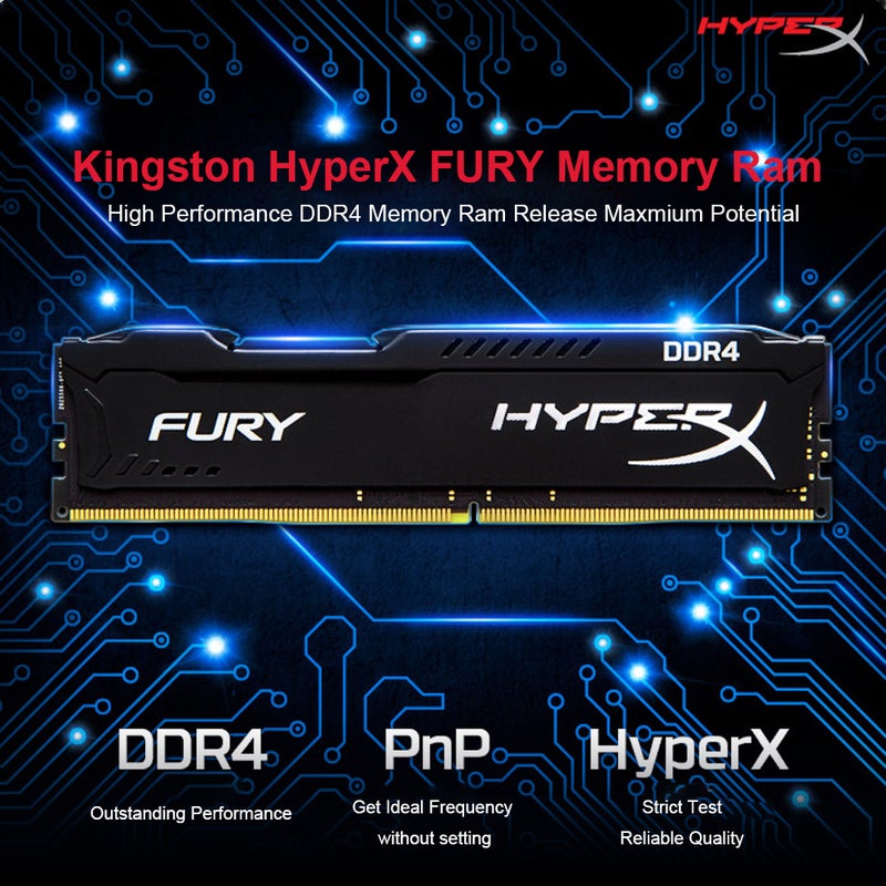 Kingston - CL15 DDR4 Desktop Internal RAM Black - Image 1
