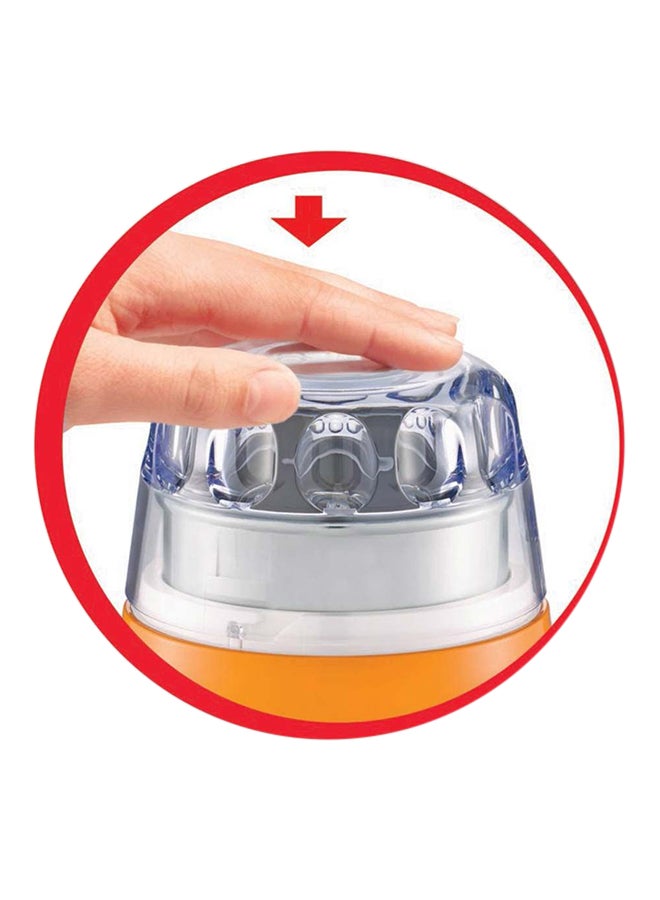 Moulinex Electric Coffee Grinder AR1100 Orange/White/Clear  - Image 3