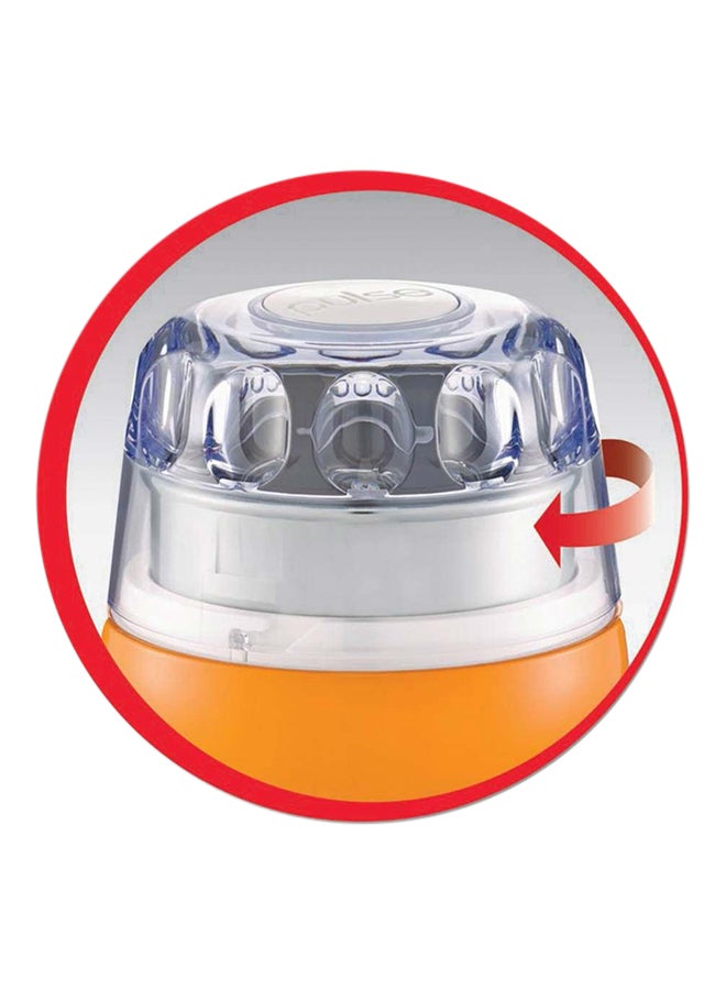 Moulinex Electric Coffee Grinder AR1100 Orange/White/Clear  - Image 4