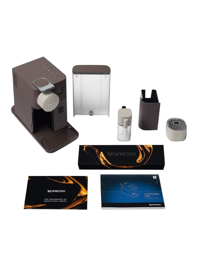 Nespresso Espresso Coffee Making Machine 1400W 1400.0 W F111-ME-BW-NE Brown - Image 5