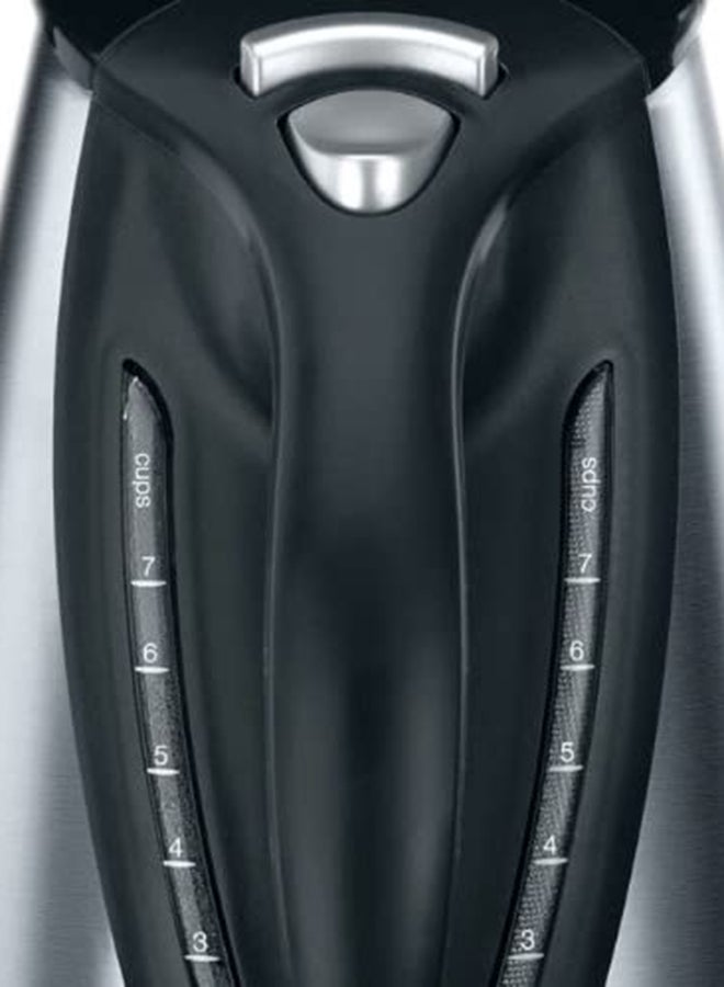 براون غلاية كهربائية من الستانلس ستيل 1.0 L WK600 أسود/ رمادي - Image 5