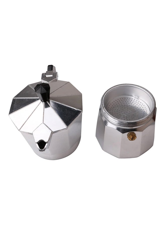 Espresso Coffee Maker Silver 17 x 10cm  - Image 4