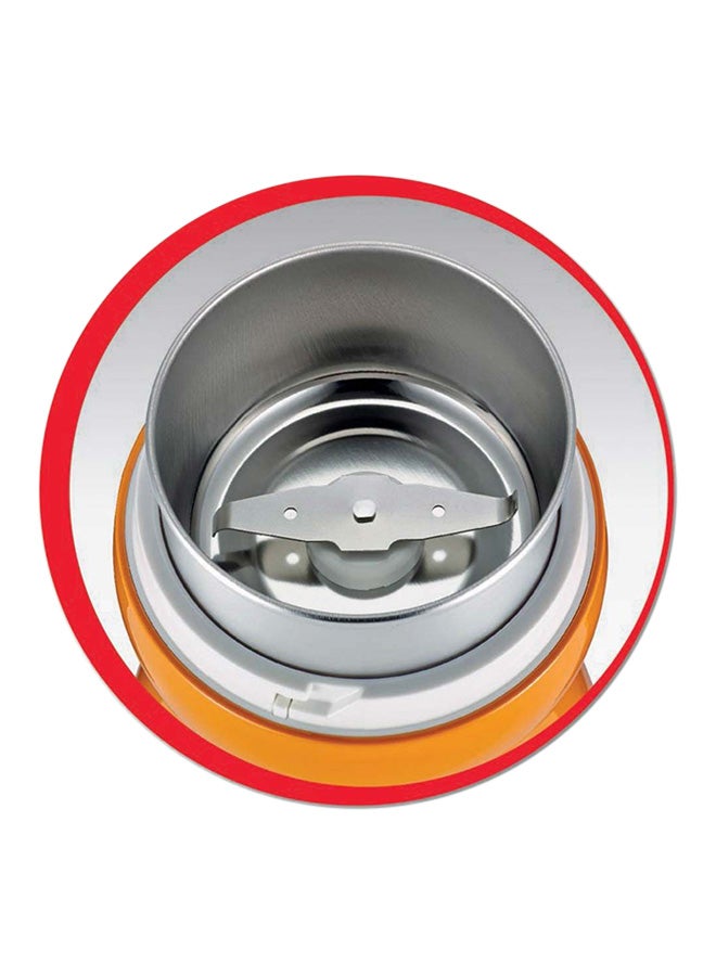 Moulinex - Coffee Grinder | The Original Coffee Mixer Grinder | fixed tank | 2 Years Warranty 180 W AR110O27 Orange/Clear/White - Image 1