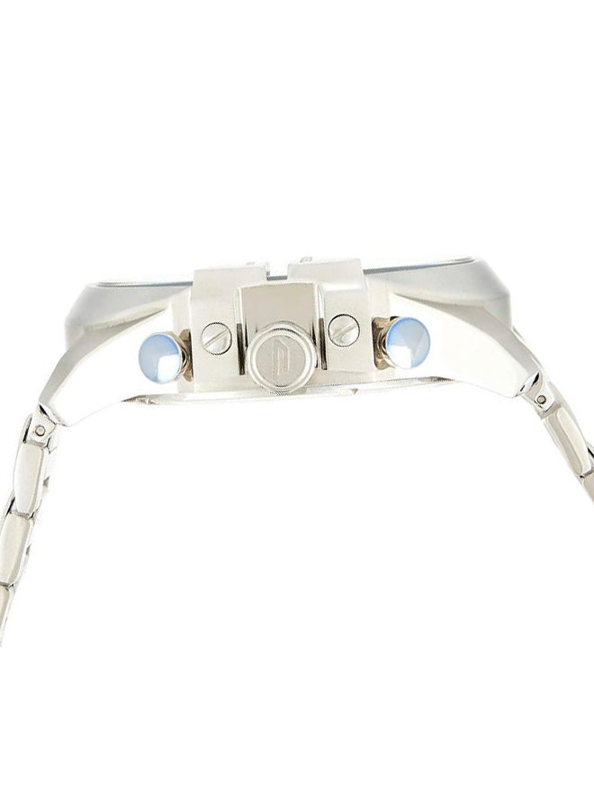 DIESEL Men's Round Shape Stainless Steel Chronograph Wrist Watch 51 mm - Silver - DZ4465  - Image 3