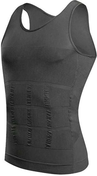 Generic Slimming Body Shaper Undershirt Black  - Image 2