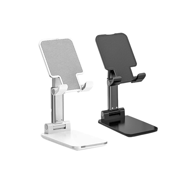 Universal Foldable Mobile Phone Tablet Stand Black  - Image 4