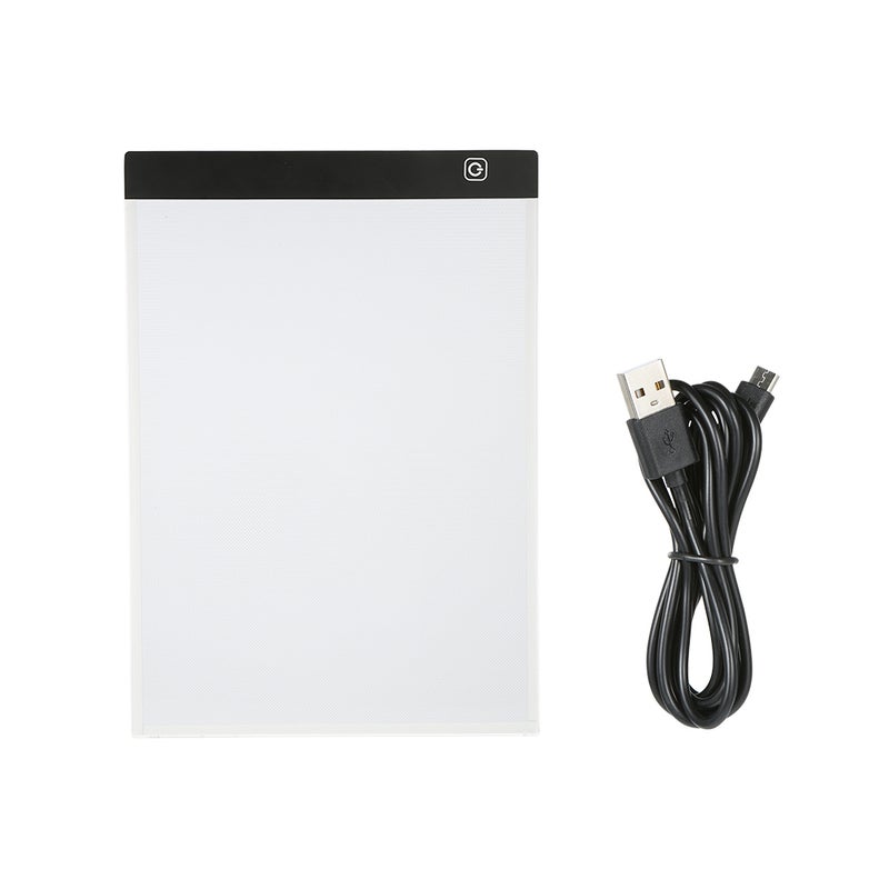 A4 LED Writing Painting Light Box Tracing Board Black/White - Image 1