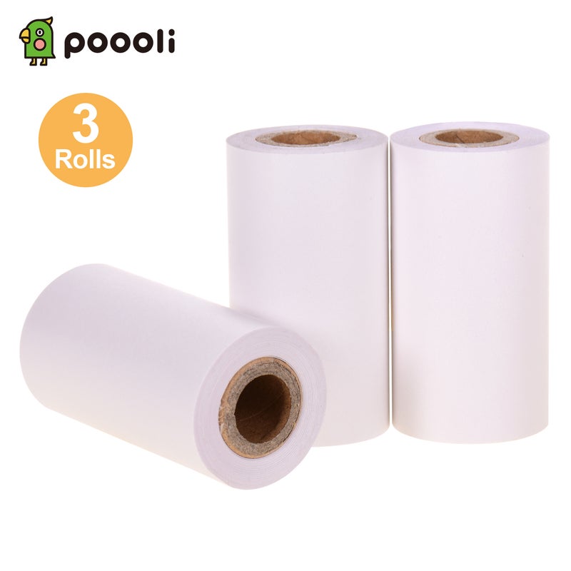 Generic Pack Of 3 Long Lasting 10-Years Thermal Printing Paper  - Image 1