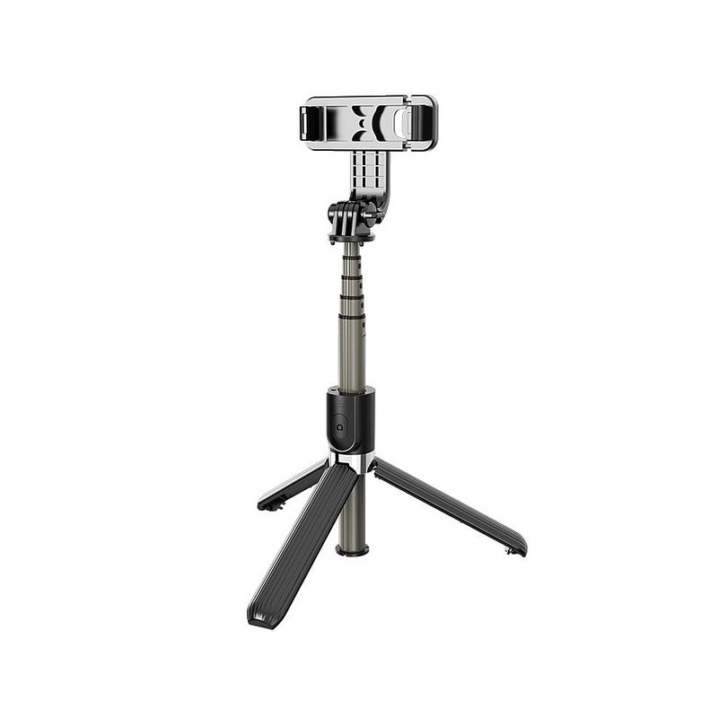 L03 Bluetooth 4.0 Wireless Aluminum Alloy Selfie Stick for Gopro SmartPhones Black - Image 2