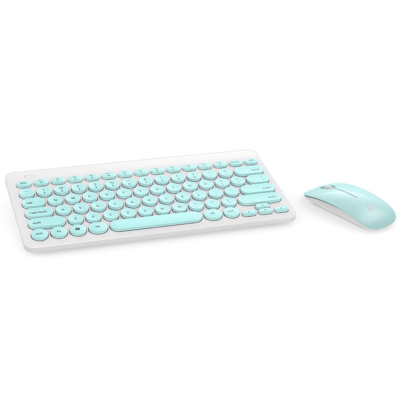 FD Ultra Slim 2.4G Wireless Gaming Keyboard And Mouse Set Multicolour  - Image 2