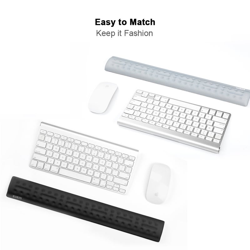 BUBM - Memory Foam Wrist Rest Pad Black - Image 1
