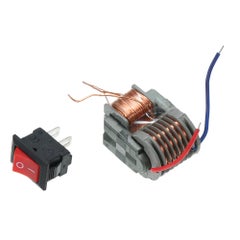15KV High Frequency High Voltage Transformer DC Arc Ignition Generator Inverter  3.7V DIY Kit Multicolour