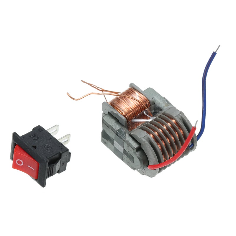 Generic - 15KV High Frequency High Voltage Transformer DC Arc Ignition Generator Inverter  3.7V DIY Kit Multicolour - Image 1