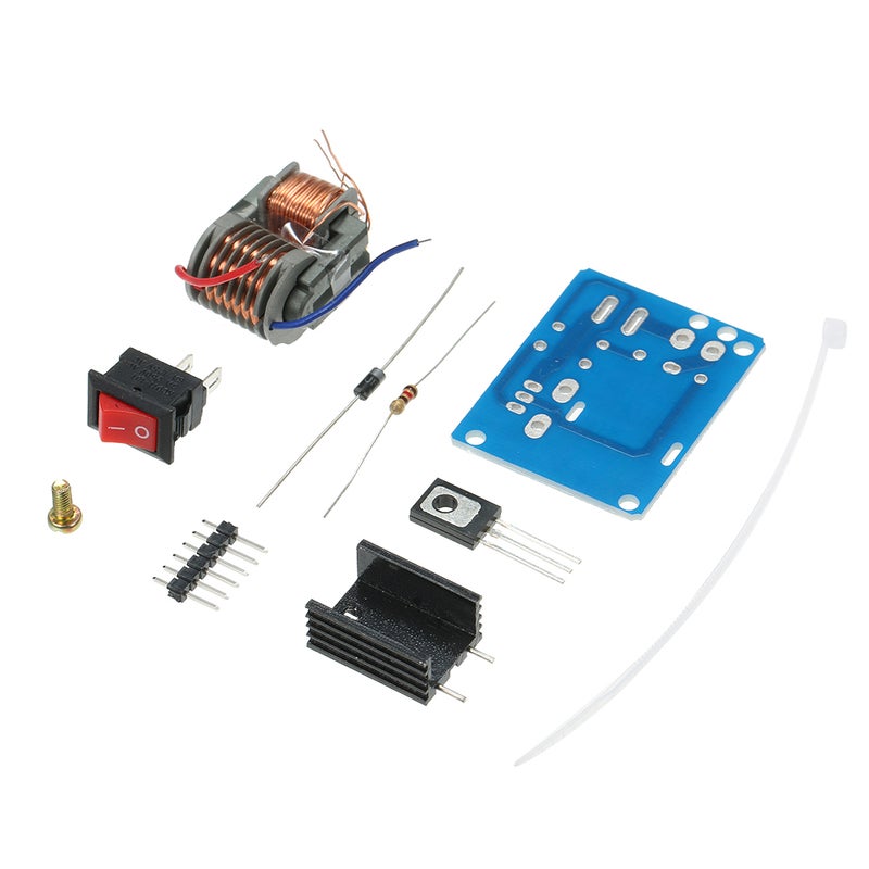 Generic - 15KV High Frequency High Voltage Transformer DC Arc Ignition Generator Inverter  3.7V DIY Kit Multicolour - Image 1