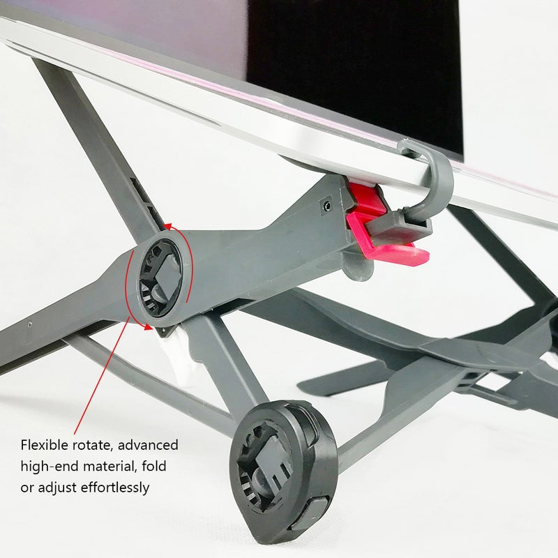 K1 PLUS Adjustable Holder Support Bracket for Laptop and Notebook Black - Image 1