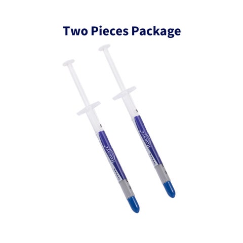 Thermal Compound Paste Heat Sink Paste 2Pcs Thermal Grease CPU VGA LED Chipset Silicone Plaster For All Coolers HY510 Grey
