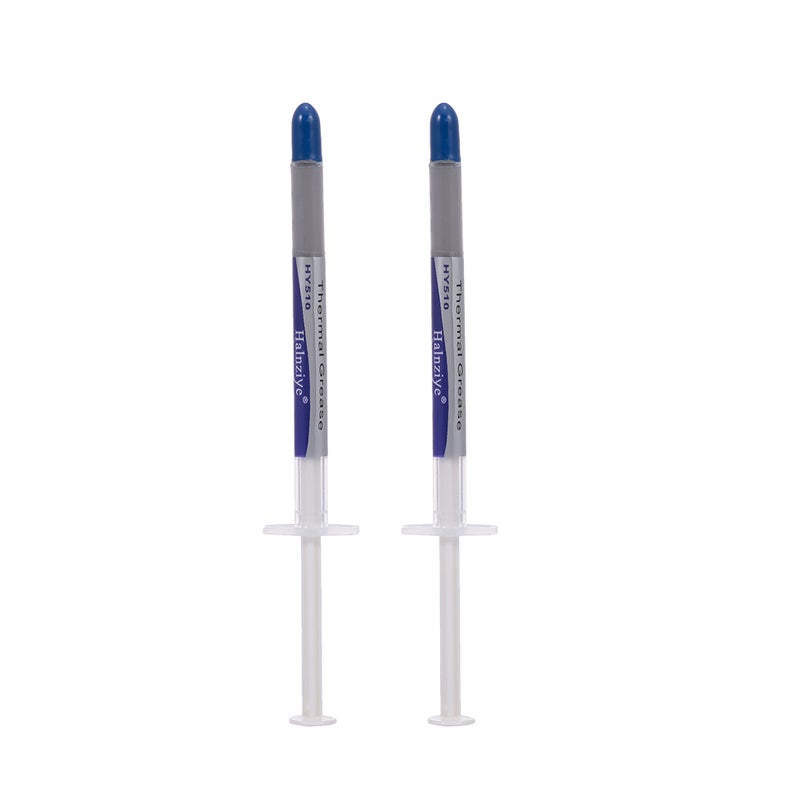 Thermal Compound Paste Heat Sink Paste 2Pcs Thermal Grease CPU VGA LED Chipset Silicone Plaster For All Coolers HY510 Grey  - Image 4