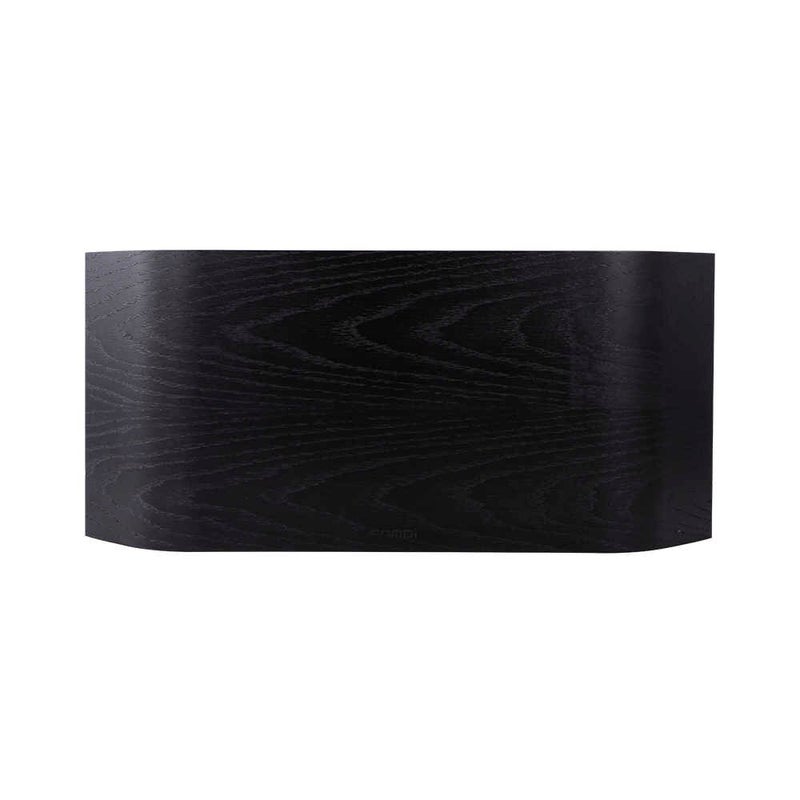 SAMDI SAMDI Computer Stand Laptop Shelf Riser Oak Wooden Stand With Anti-slip Cork Pad Black - Image 2