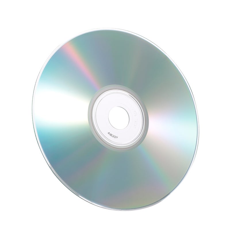 Generic - 10-Piece Blank DVD Disk For Data And Video White - Image 1