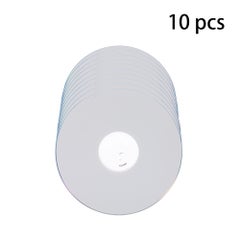 10-Piece Blank DVD Disk For Data And Video White