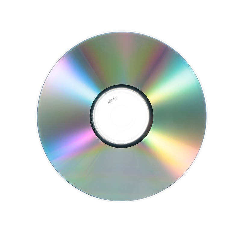 Generic - 10-Piece Blank DVD Disk For Data And Video White - Image 1