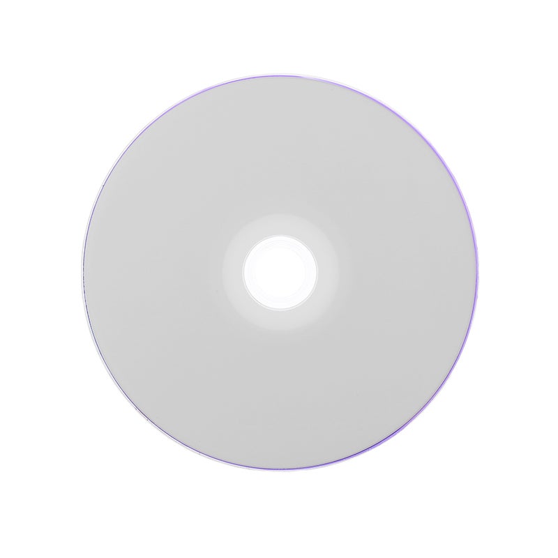10 أقراص 8X DVD+R DL سعة 8.5 جيجابايت فارغة - 215 دقيقة - قابلة للتخصيص لحفظ البيانات وملفات الفيديو أبيض