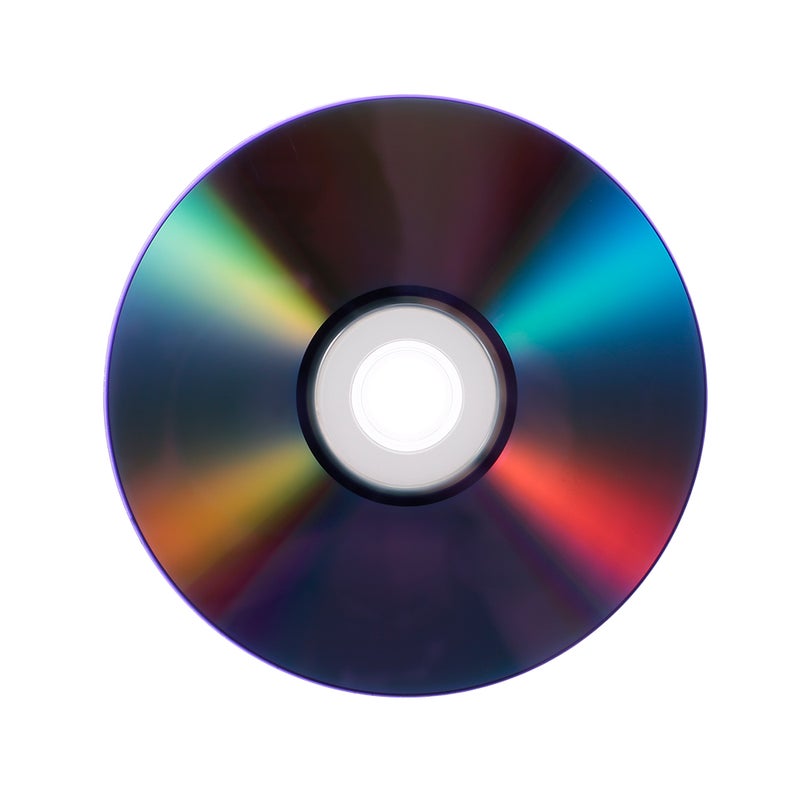10 أقراص 8X DVD+R DL سعة 8.5 جيجابايت فارغة - 215 دقيقة - قابلة للتخصيص لحفظ البيانات وملفات الفيديو أبيض