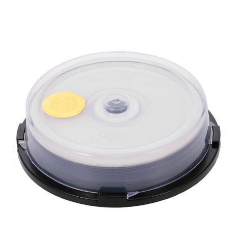 25-Piece 215MIN 8X DVD+R DL 8.5GB Blank Disc Customizable DVD Disk For Data And Video White