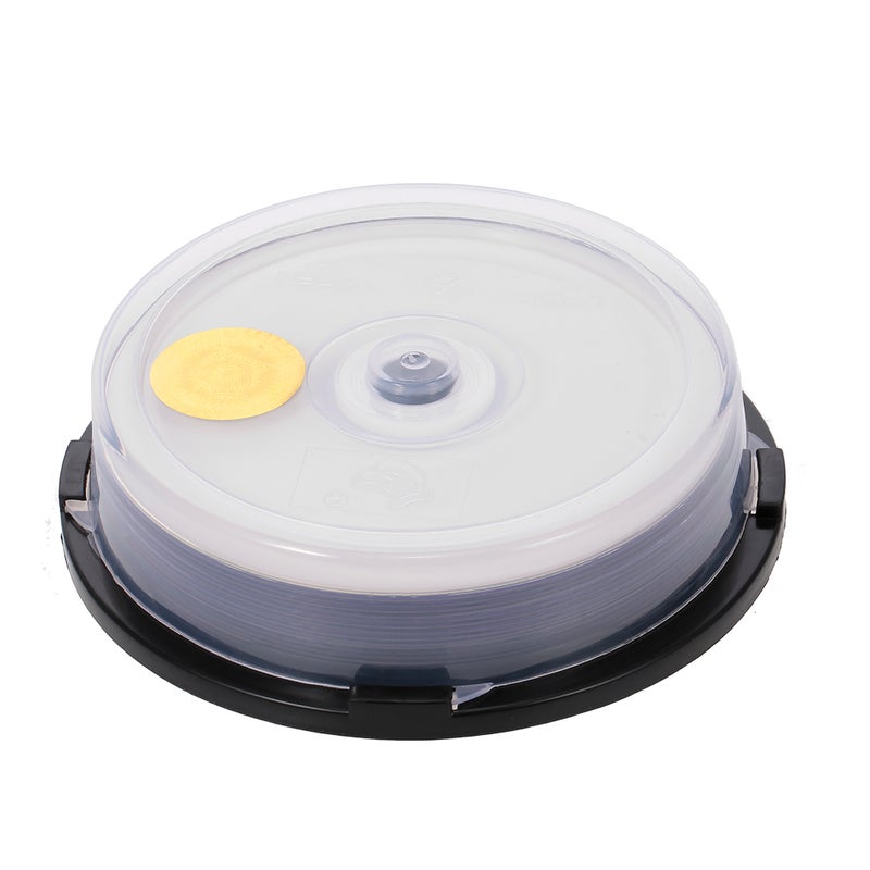 Generic - 25-Piece 215MIN 8X DVD+R DL 8.5GB Blank Disc Customizable DVD Disk For Data And Video White - Image 1