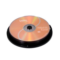 10-Piece 215MIN 8X DVD+R DL 8.5GB Blank Disc DVD Disk For Data And Video Orange