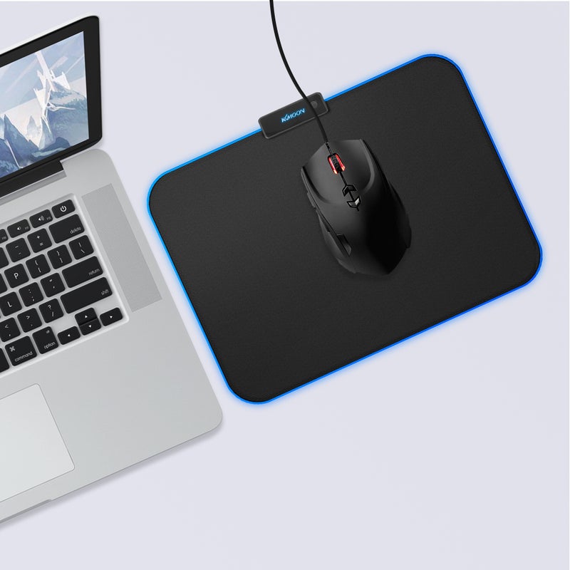KKmoon Anti Slip RGB Soft Gaming Mousepad  - Image 5