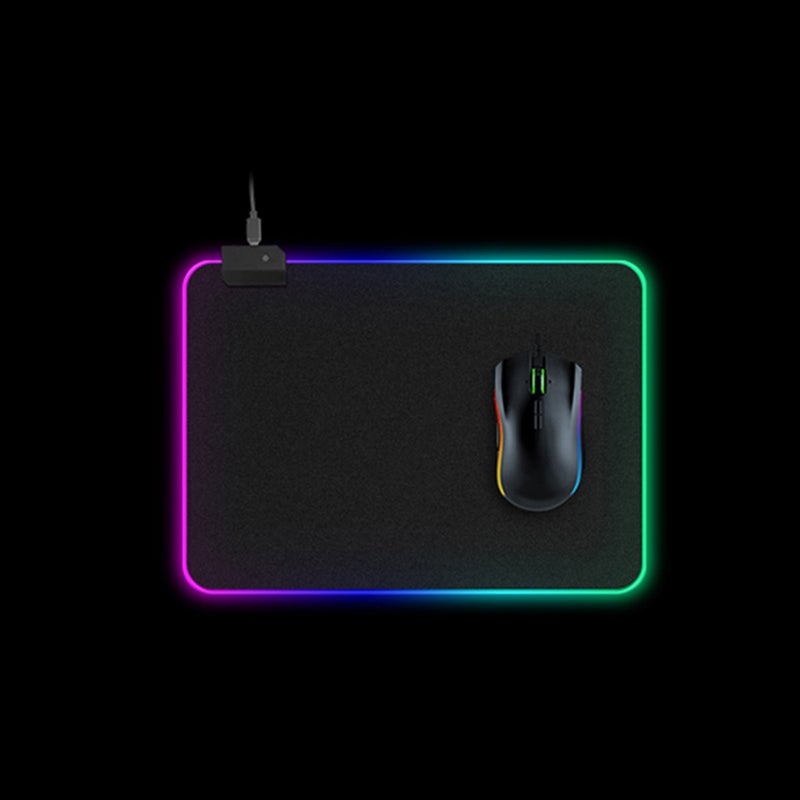 LEDs RGB Mouse Pad 14 Lighting Modes Gaming Extra Large Soft Extended Non Slip Mousepad For Computers Gamer