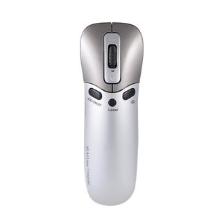 6D Multifunction Air Laser Presenter 2.4G Wireless Presenter Mouse Gyro Sensing Wireless Air Mouse PPT Remote Control Laser Presenter Grey - v1601718057/N40860674A_1