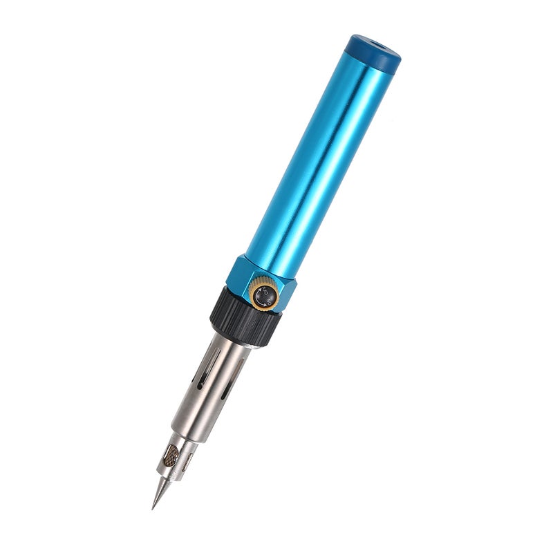 Gas Soldering Iron Electric Gun Welding Tool Blue  - Image 1