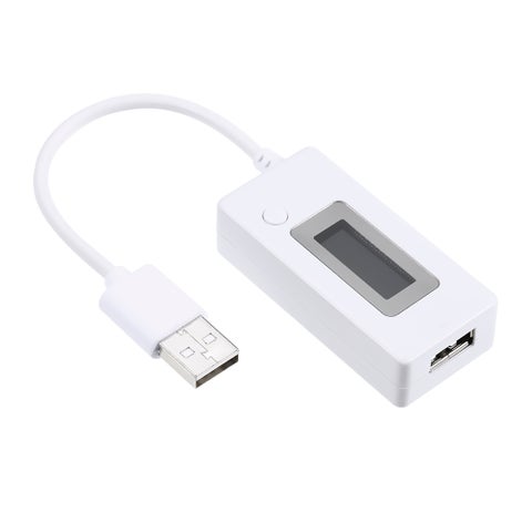 Phone USB Tester Monitor Voltage Current Meter Power Charger Detector Portable Doctor LCD Screen Multicolour