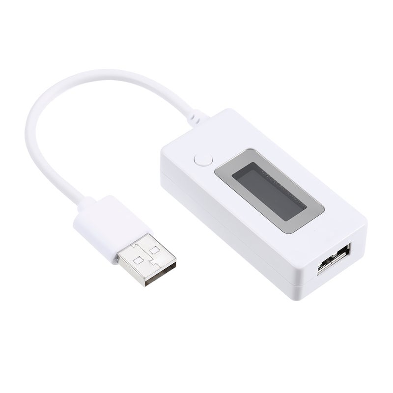 Phone USB Tester Monitor Voltage Current Meter Power Charger Detector Portable Doctor LCD Screen Multicolour