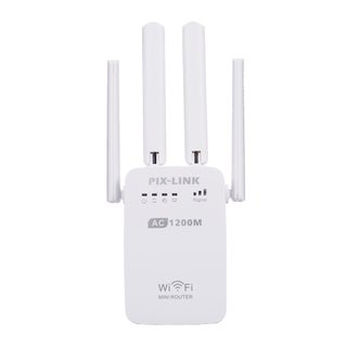 راوتر واي فاي بيكس لينك AC05 لاسلكي بسرعة عالية تصل 1200 ميجابت في الثانية ويدعم تقنية 5G جيجابت أبيض - v1601718430/N40859821A_1
