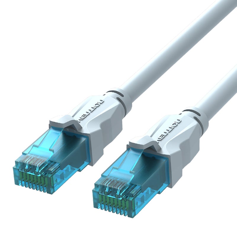 VENTION VAP-A10-S2500 High-quality Cat5E 100Mbps RJ45 Network LAN Cable White  - Image 1