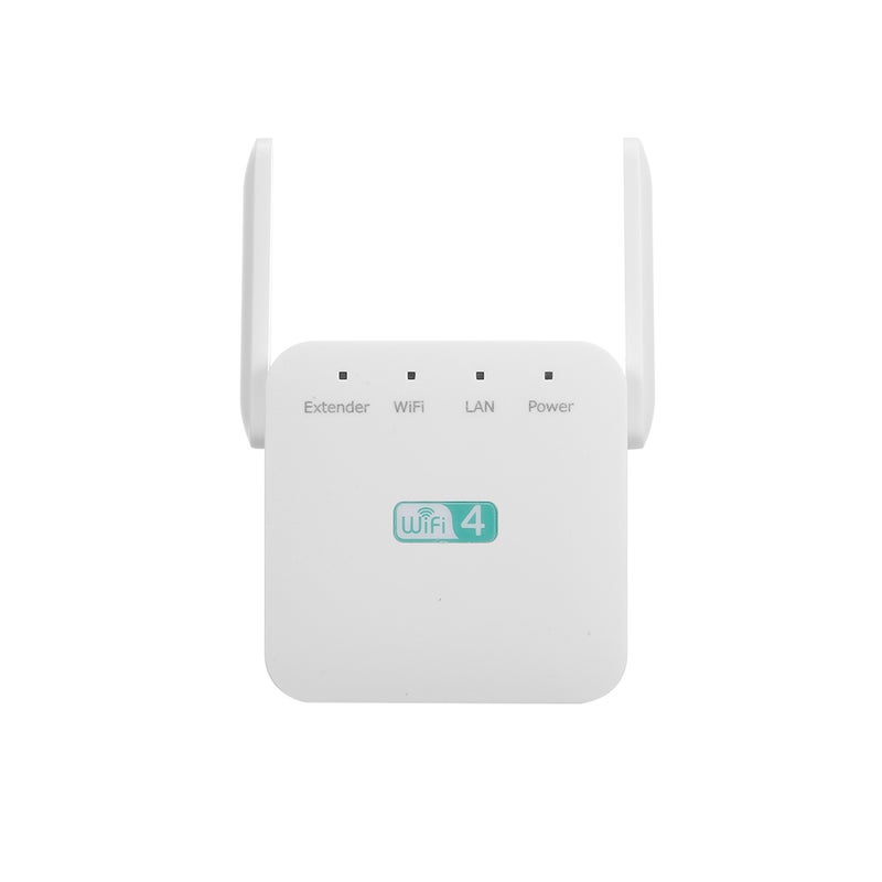 Generic - 300Mbps Wireless Repeater WiFi Range Extender Amplifier Router White - Image 1
