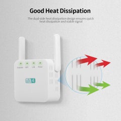 Generic 300Mbps Wireless Repeater WiFi Range Extender Amplifier Router White  - Image 5