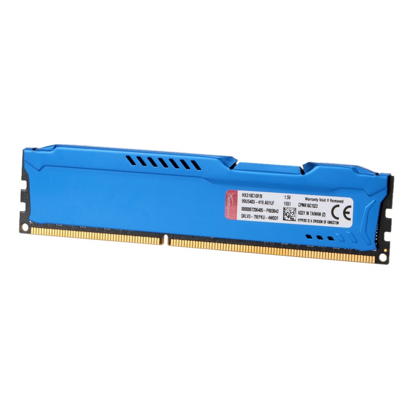Kingston - HyperX FURY 8GB Desktop Memory Ram Blue - Image 1