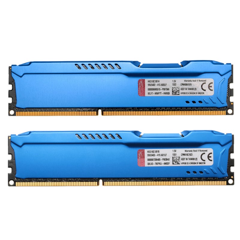 Kingston - HyperX FURY 8GB Desktop Memory Ram Blue - Image 1