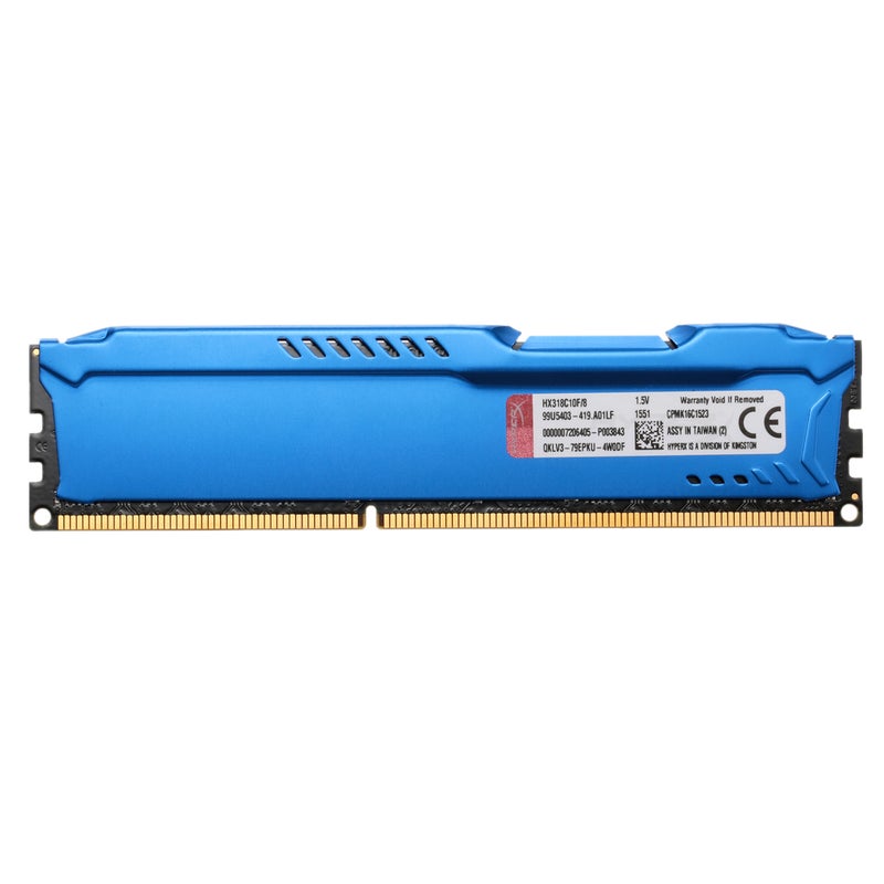 Kingston - HyperX FURY 8GB Desktop Memory Ram Blue - Image 1