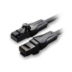 Cat 6 Gigabit Fast Speed Flat RJ45 LAN Cable for Home Business Black - v1601718477/N40860222A_1