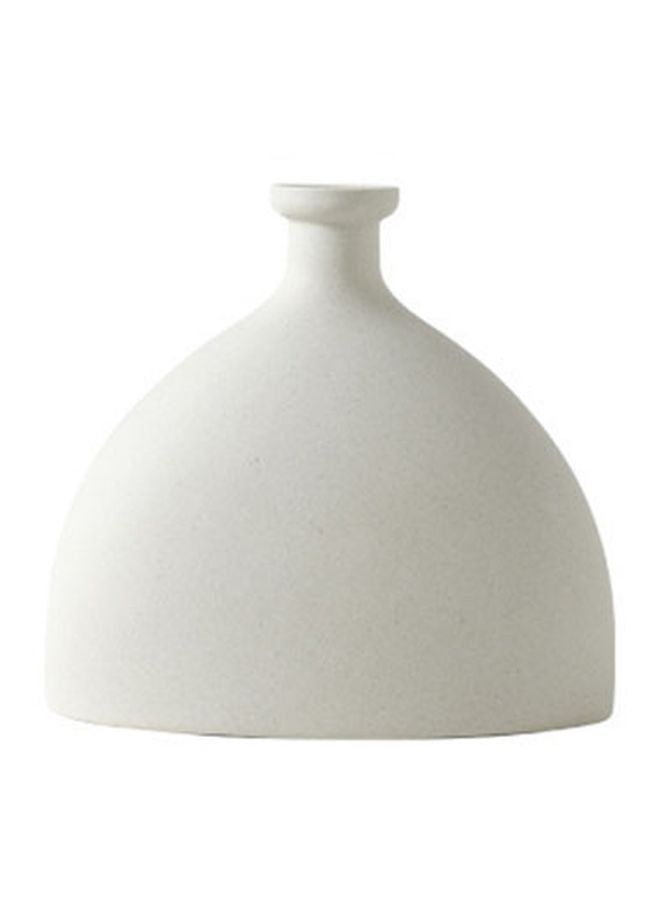 بيوينتي مزهرية للزينة أبيض 16.5x4x18سم - Image 1