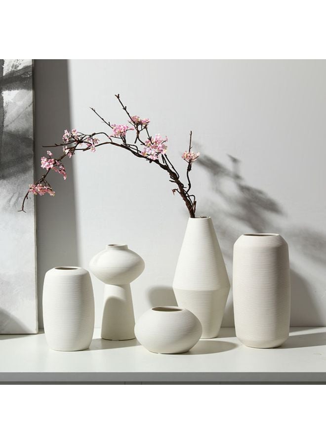 Beauenty Home Decorating Vase White 20x10cm - Image 3