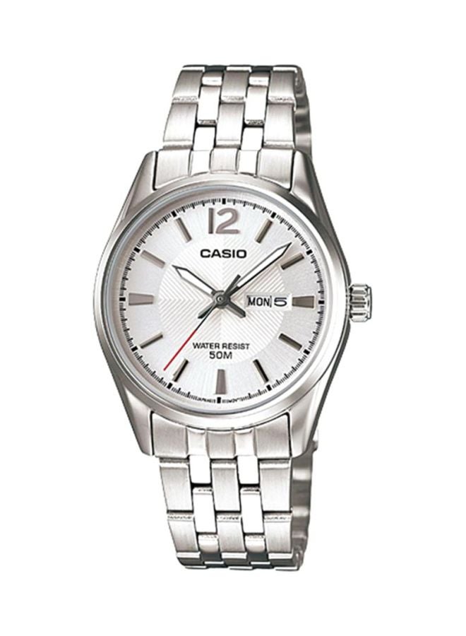 كاسيو ساعة إنتايسر بعقارب ومقاومة للماء طراز LTP1335D-7AV للنساء - Image 1