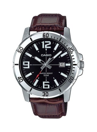 CASIO Men's Enticer Water Resistant Analog Watch MTP-VD01L-1BV