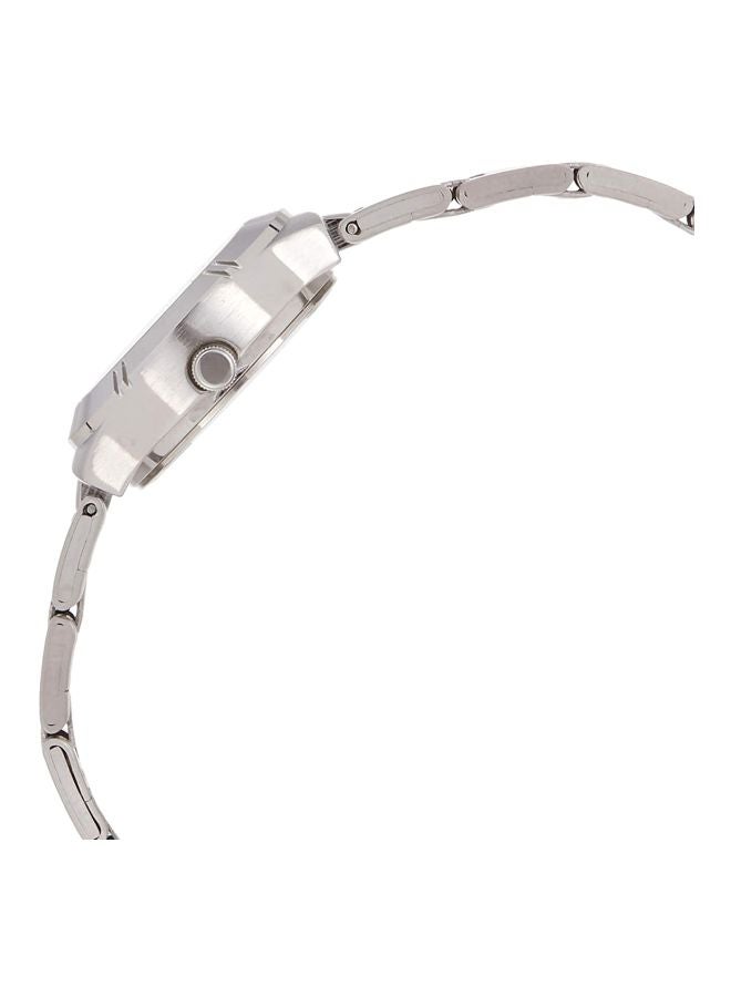 CASIO Women's Enticer Water Resistant Analog Watch LTP-1241D-2ADF - 33 mm - Silver - Image 3