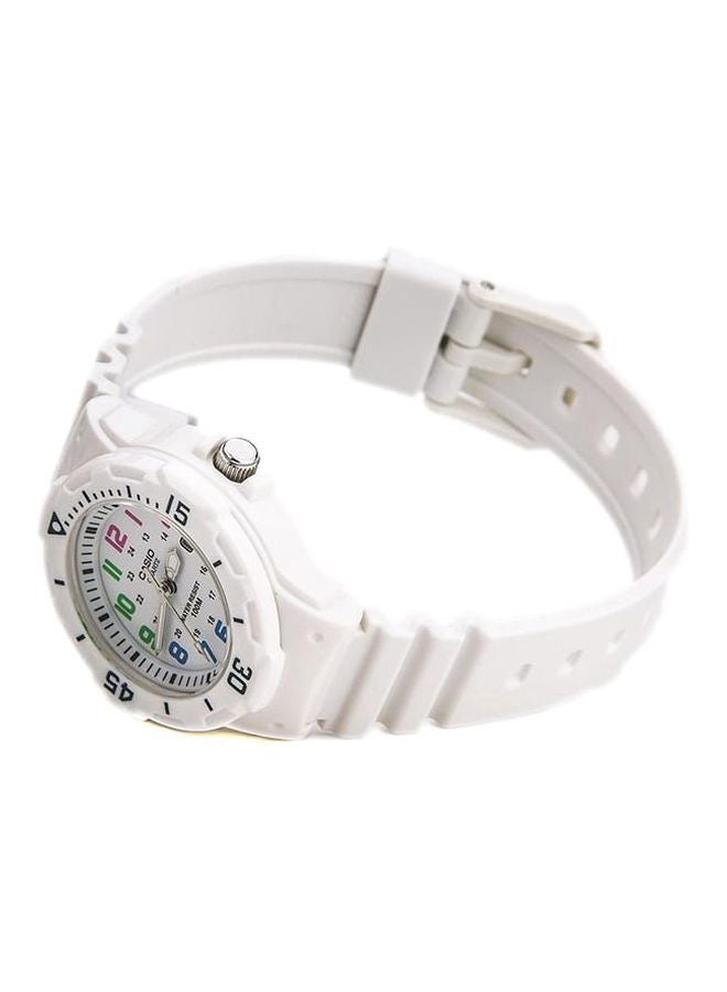 كاسيو ساعة بعقارب يوث تايم بيس مقاومة للماء طراز LRW 200H-7BV للنساء - Image 4